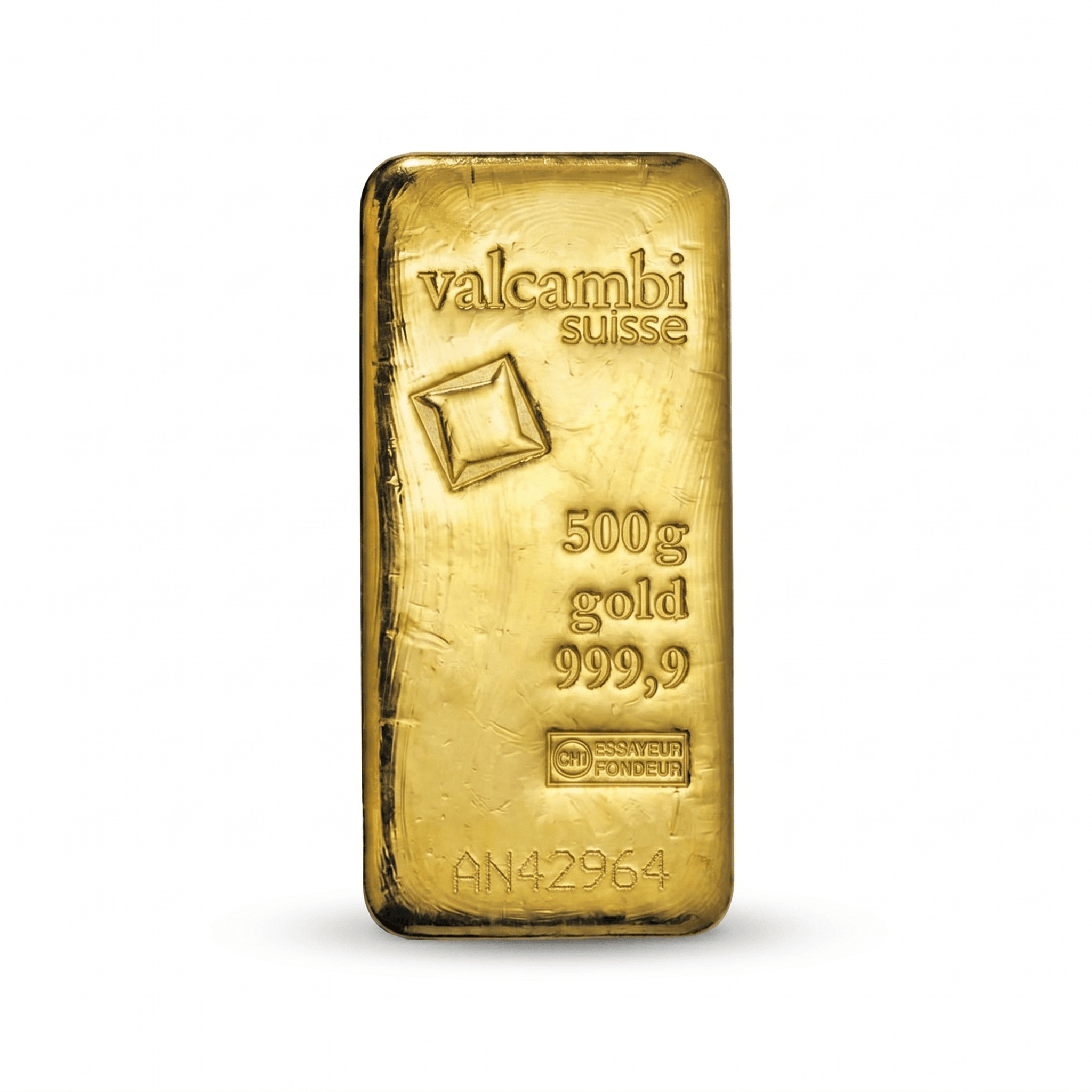 500 Gram Valcambi Swiss Gold Bar